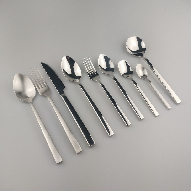 Mirror polish Flatware set for wholesale Stainless Steel Home Restaurant Essential Cutlery