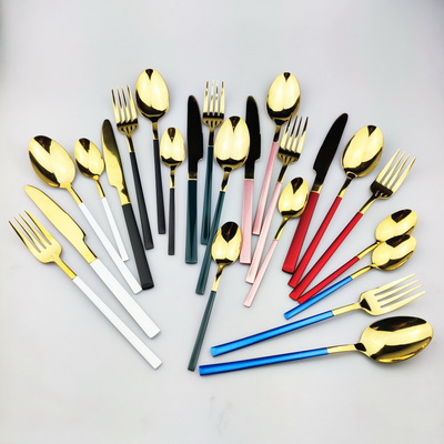 Mirror polish Flatware set for wholesale Stainless Steel Home Restaurant Essential Cutlery